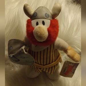 Vintage Hagar the Horrible w/tag. Comic strip-action figure toy